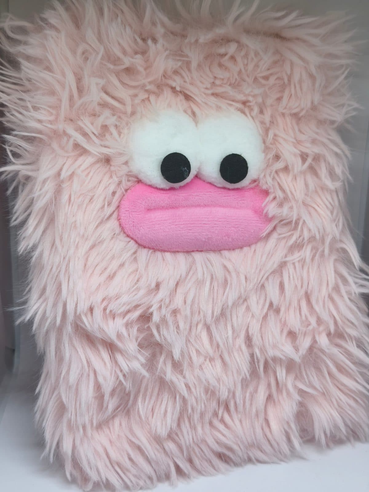 Pembe Tüylü Peluş Defter