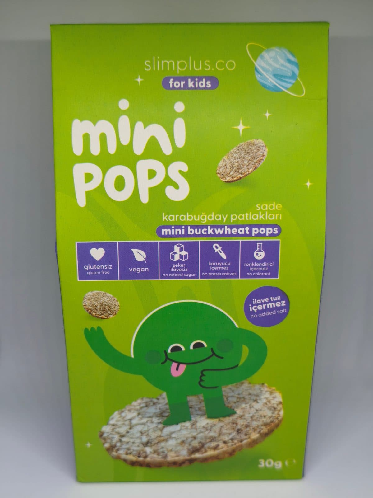 Karabuğday Patlakları Mini Pops