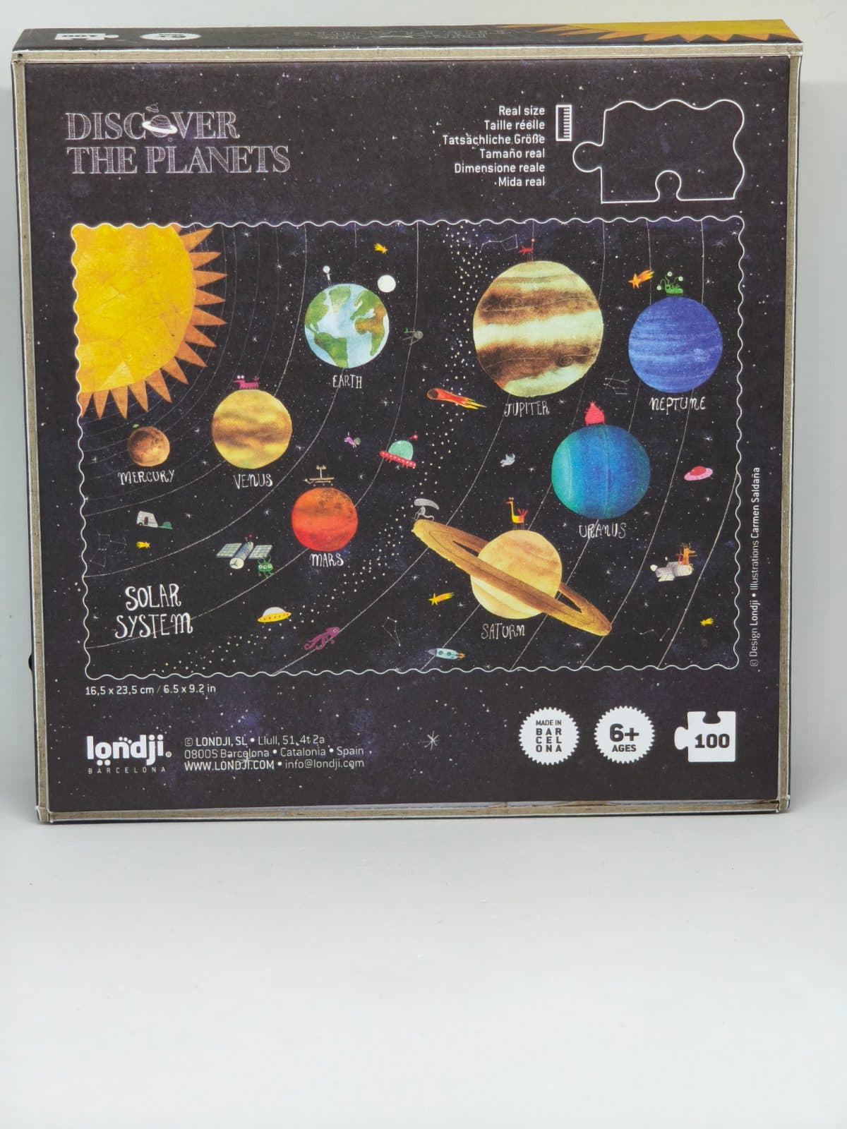 Londji Discover the Planets Mini Puzzle