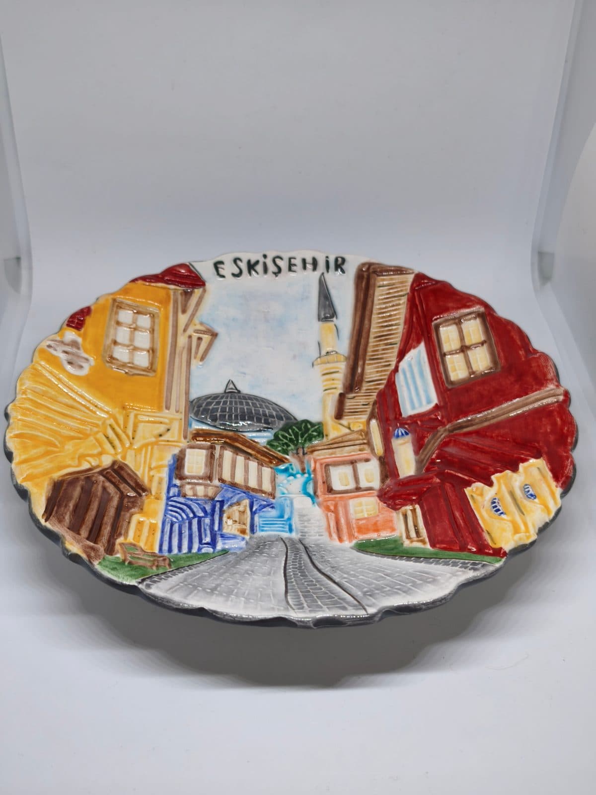 Eskişehir Temalı Dekoratif Seramik Tabak