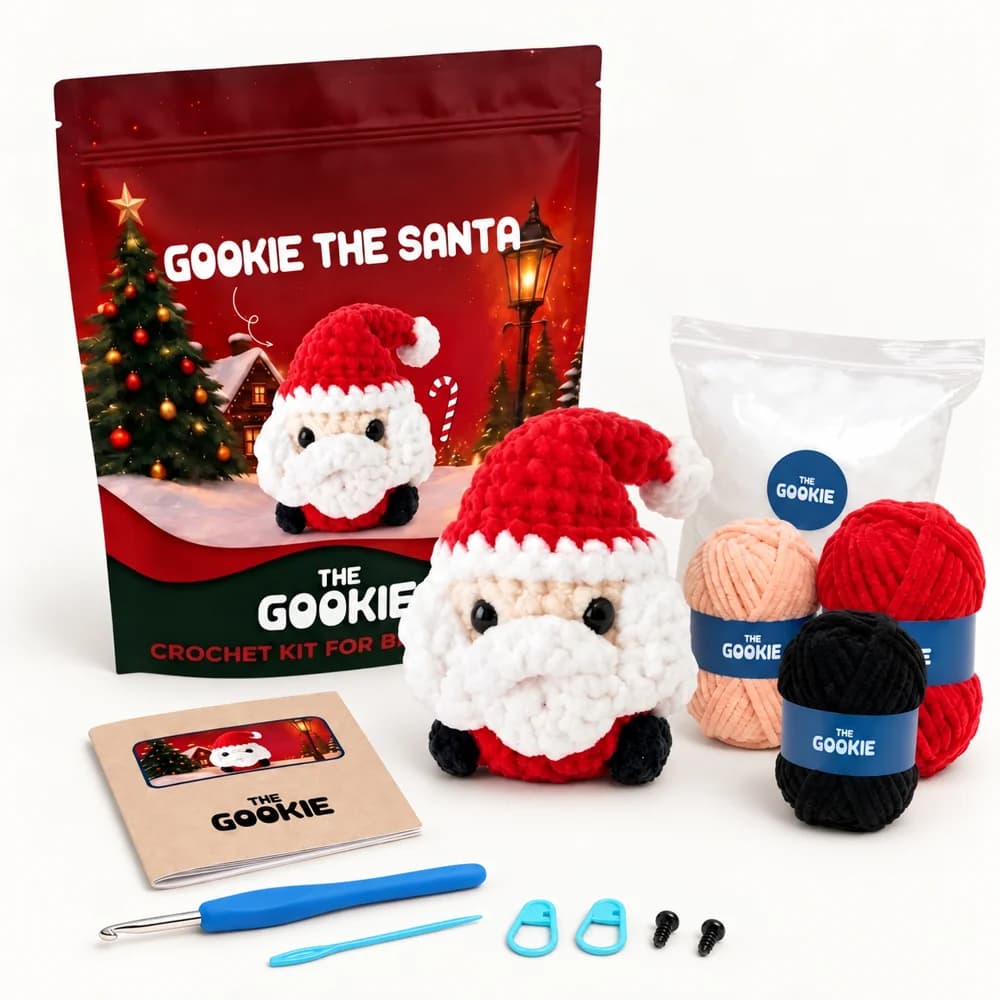 The Gookie Amigurumi Noel Baba Tığ Kiti