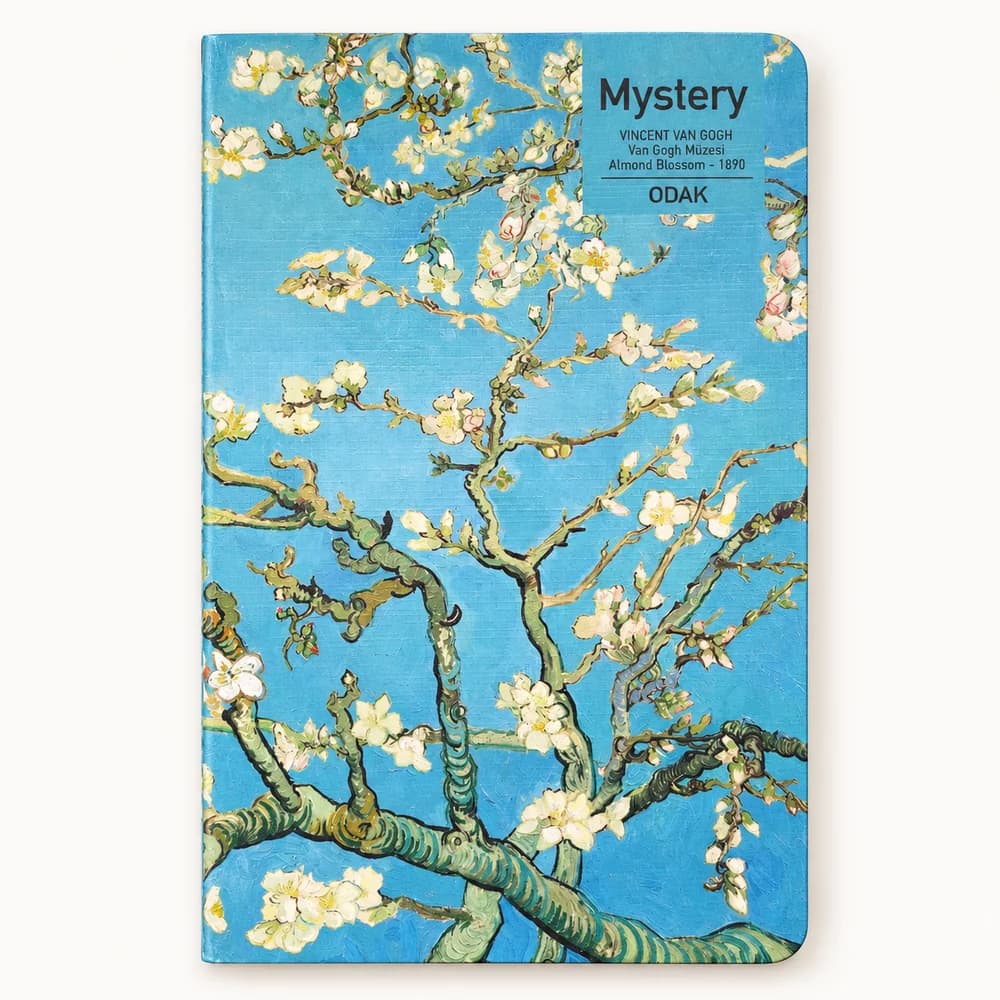 Van Gogh Almond Blossom Temalı Çizgisiz Defter