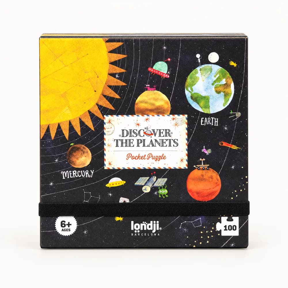 Londji Discover the Planets Mini Puzzle 100 Parça