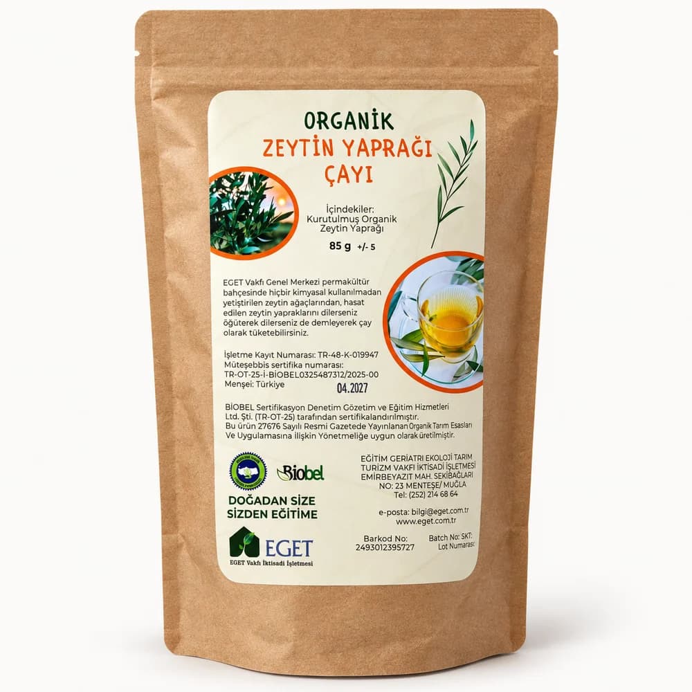 Organik Zeytin Yaprağı Çayı - 85 gr
