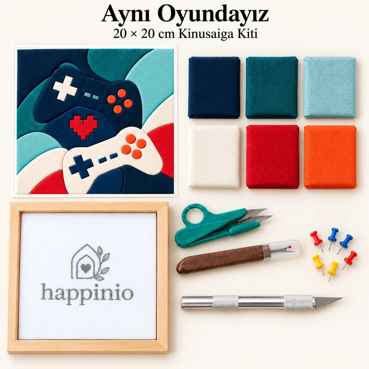 Aynı Oyundayız Kinusaiga Kiti – 20×20 cm