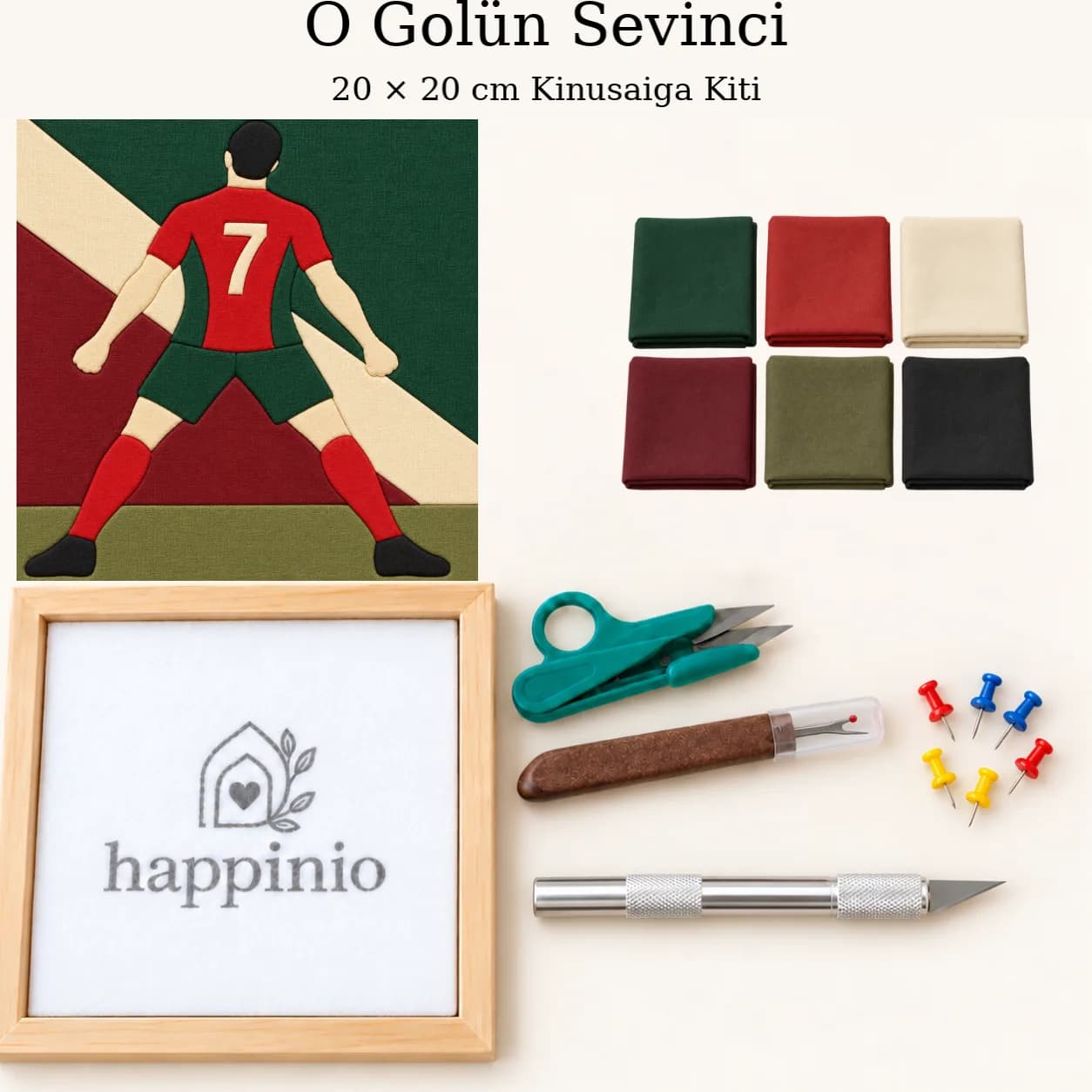 O Golün Sevinci Kinusaiga Kiti – 20×20 cm