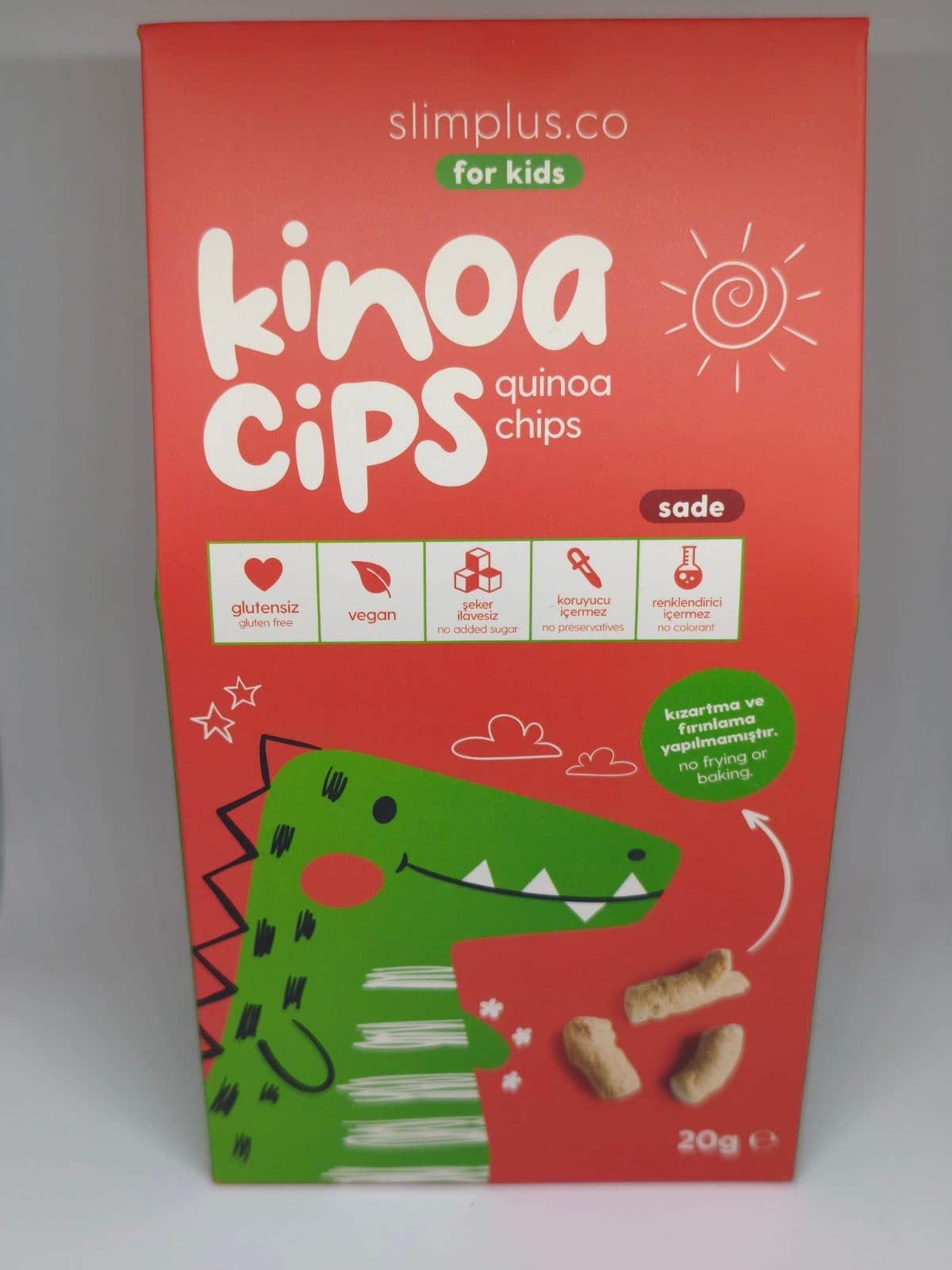 Kinoa Cipsi Sevimli Dinozor