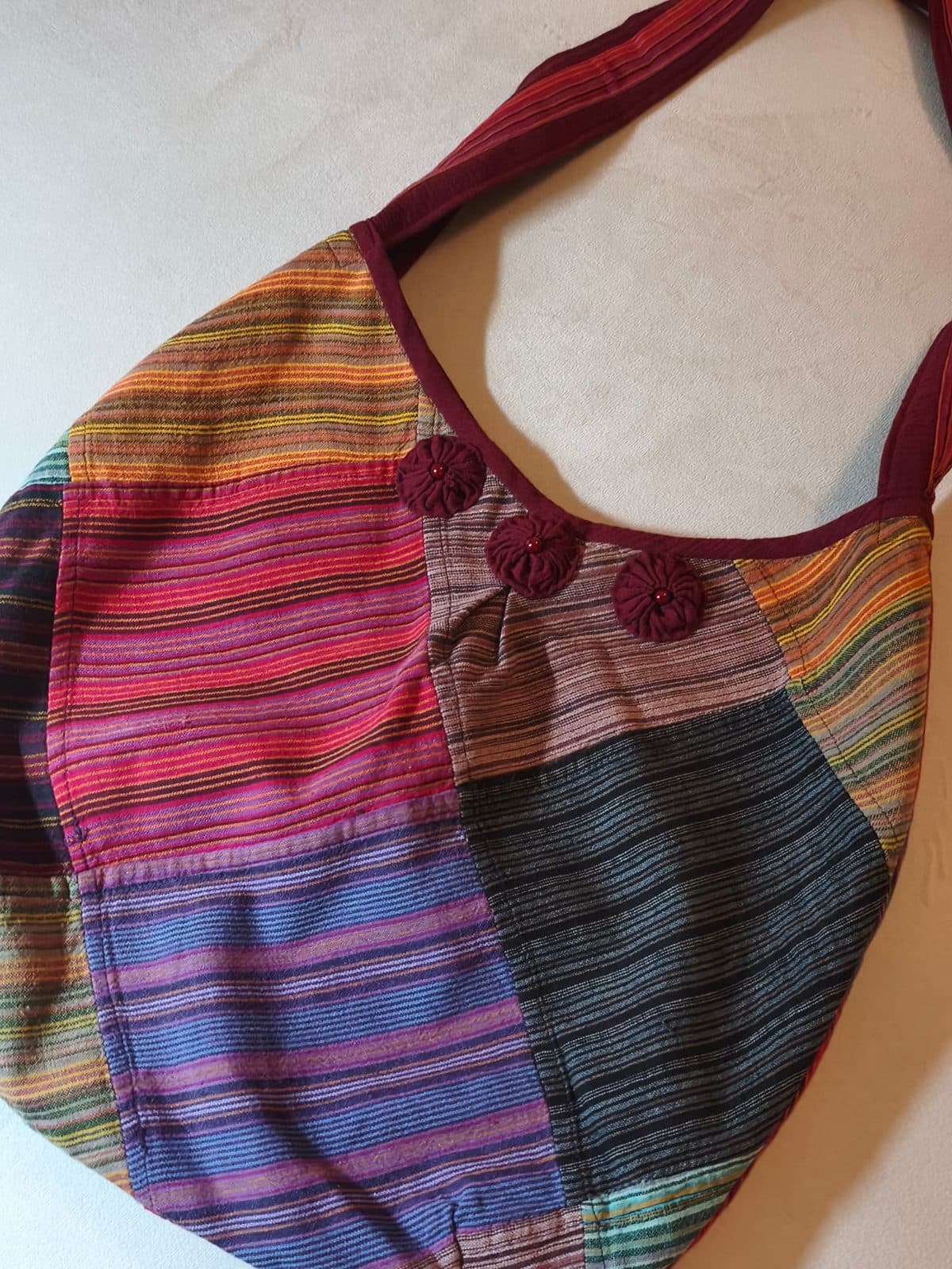 Patchwork / Renkli Kumaş Çanta