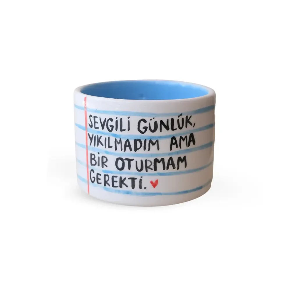 Naramica Yıkılmadım Ama Seramik Kupa