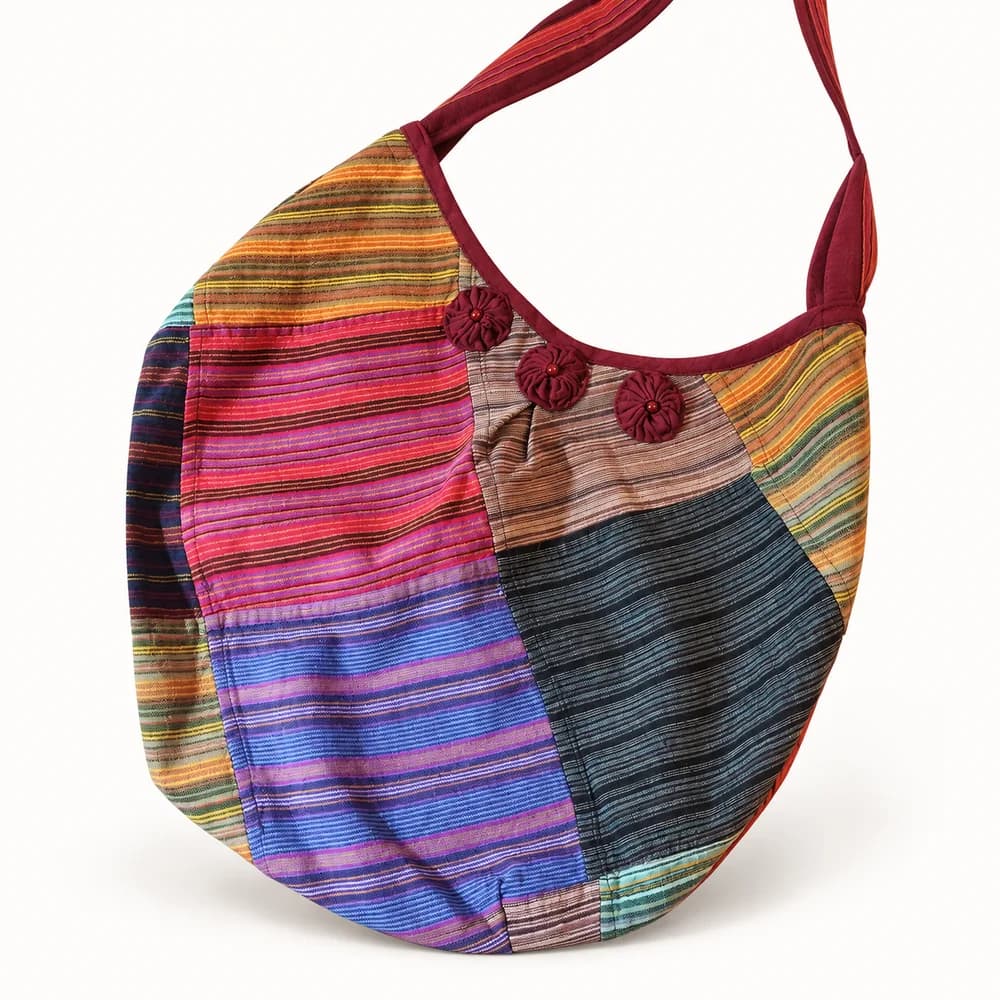 Patchwork / Renkli Kumaş Çanta