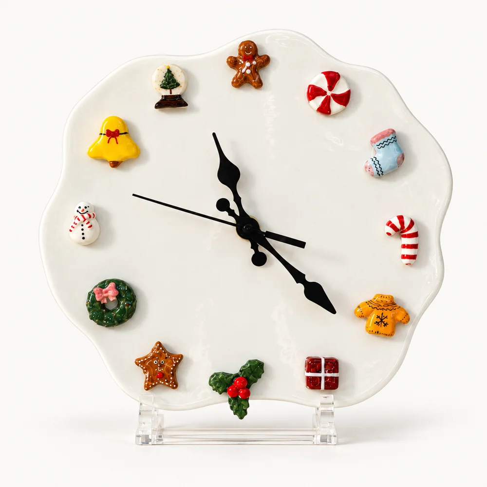 Loola Gift Yılbaşı Charmlı Seramik Saat