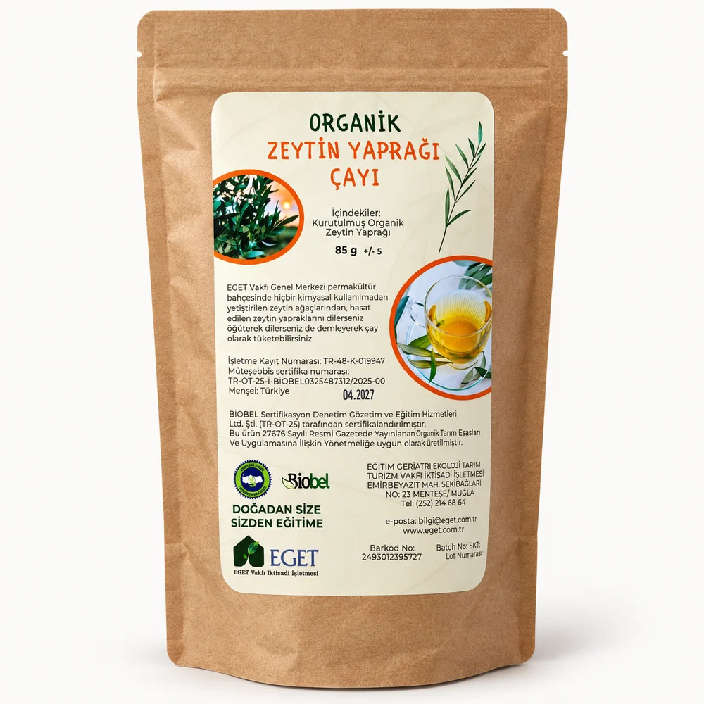 Organik Zeytin Yaprağı Çayı - 85 gr