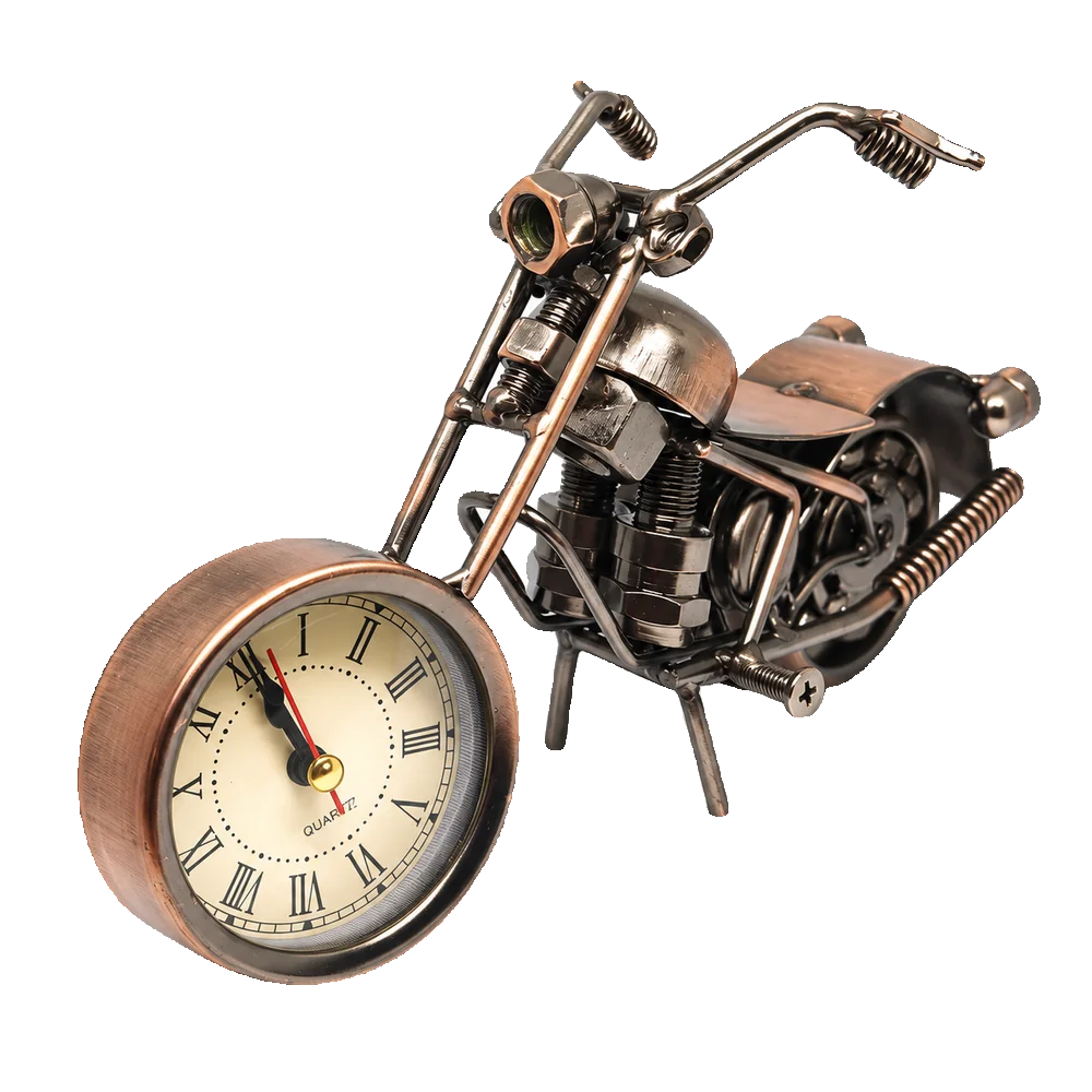 Metal Motosiklet Saat